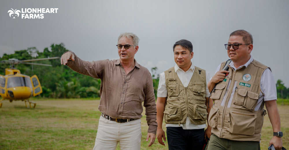 Top Philippine agriculture officials visit Lionheart Farms