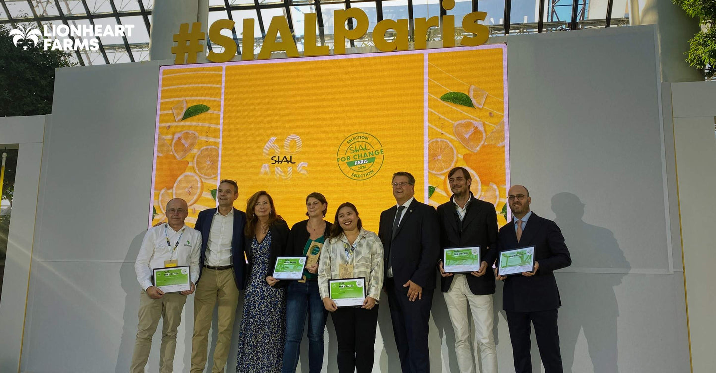 Lionheart Farms Wins SIAL for Change Award at SIAL Paris 2024