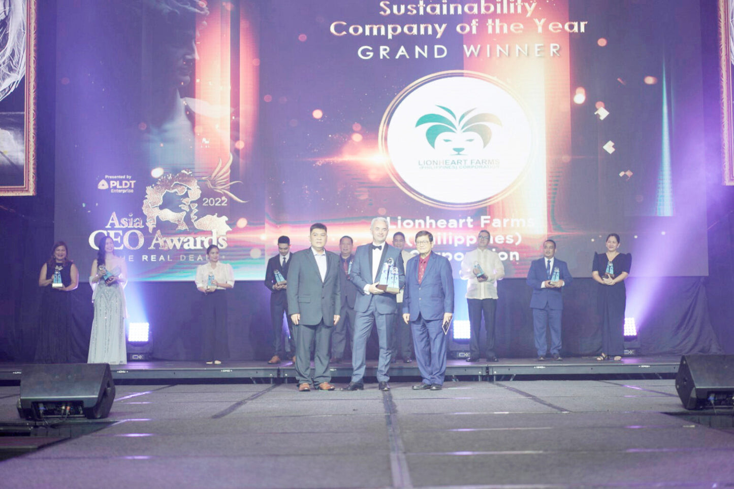Lionheart Farms wins ‘Sustainability Company of the Year’ at Asia CEO Awards 2022